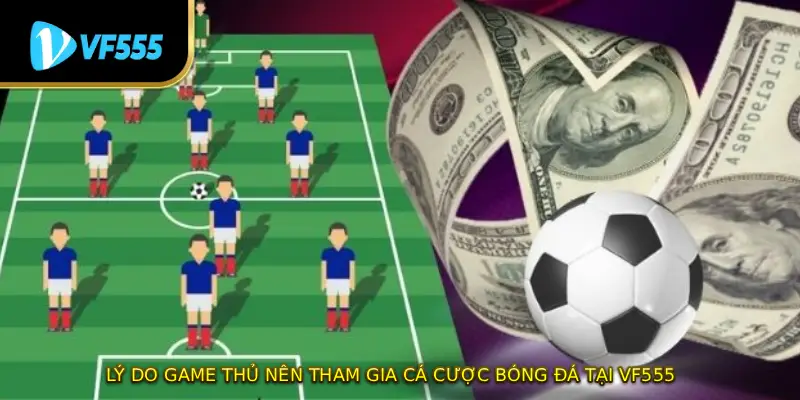 Lý do game thủ nên tham gia cá cược bóng đá tại VF555